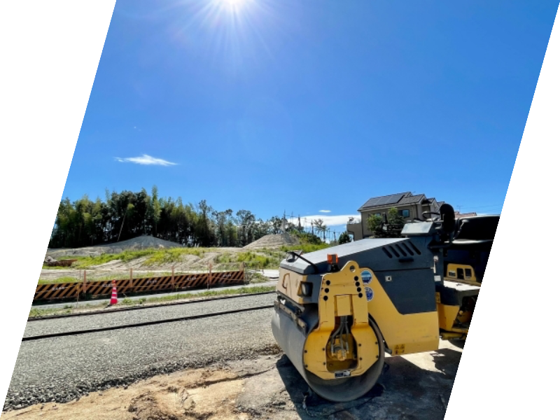 大規模道路工事　舗装工事・土木工事